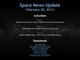 NASA-TV Highlights
