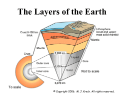 Layers of the Earth powerpoint