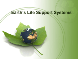 Life Support Systems