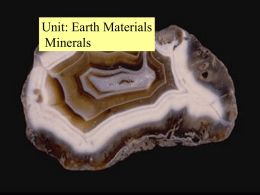 Metallic minerals