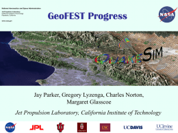 GeoFEST Progress - Computational Infrastructure for Geodynamics
