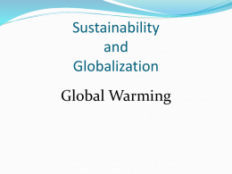 Sustainability4 PowerPoint presentation