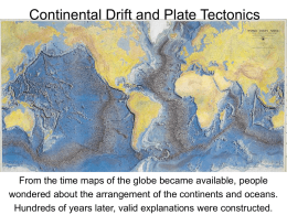 Plate Tectonics by Adam Simon UMCP