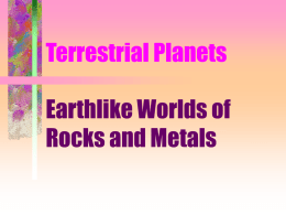 Terrestrial Planets PowerPoint Slides