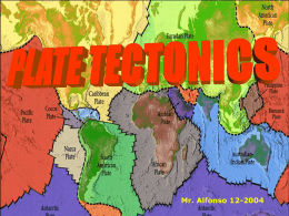 plate tectonics - Trupia