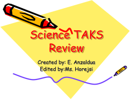 TAKS Review PPT