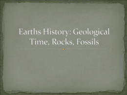 Earths History: Rocks, Fossils, and Ice Cores