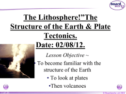 Plate Tectonics - Grade 9 Geography