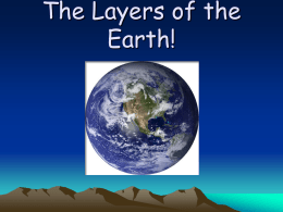 The Layer`s Of The Earth!