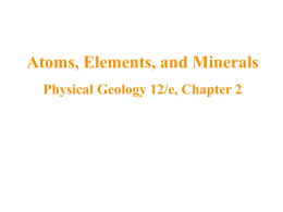Mineral notes powerpoint