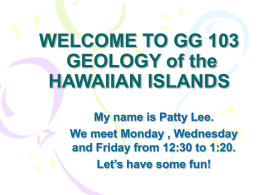 welcome to gg 101 physical geology
