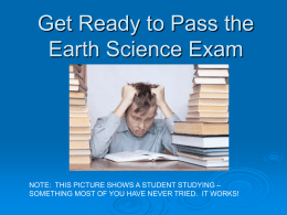 117 Ways to Pass the Earth Science Regents
