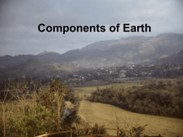 Components of Earth