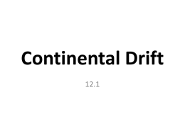 Continental Drift