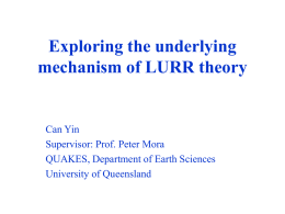 Reorientation of small faults as a possible mechanism of LURR
