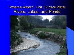Surface Water ppt Parts 1 and 2