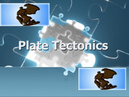 Plate tectonics - pams