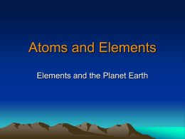 Elements of Earth