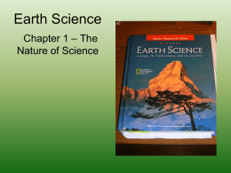Chapter 1 Nature of Science (No Quizzes)