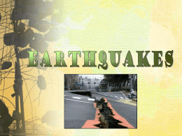 earthquake - Trimble County Schools