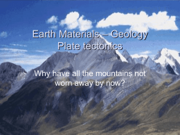 Earth materials - World of Teaching