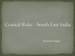 Coastal Risks – South East India