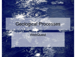 Geological Processes