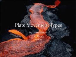 Plate Movement Types