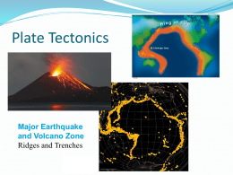 Chapter 13 - The Theory of Plate Tectonics