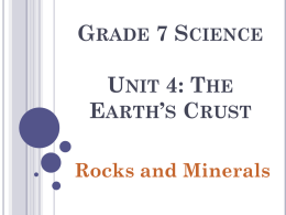 7Unit4Ch.10-Minerals