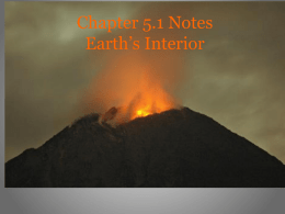 Earth`s Interior notes