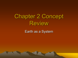 Chapter 2 Concept Review