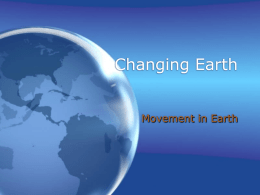 Movement in Earth Notes