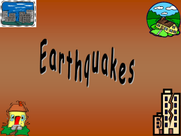 What are earthquakes?