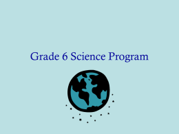 Science Powerpoint - Fairfield Public Schools