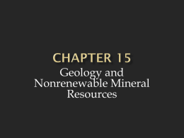Mineral resource