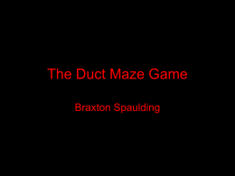 The_Duct_Maze_Game
