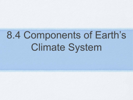 day 3 components of climate system