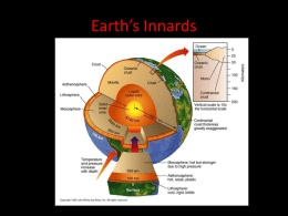 Earth*s Innards - Allendale School