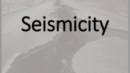 a-level-seismicity