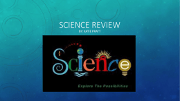 Science review-6th grade