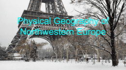 Physical Geography of Northwestern Europe