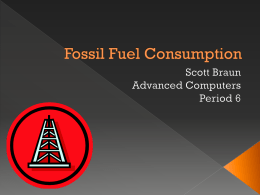 Fossil Fuel Consumption