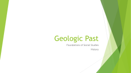 Geologic Past - davis.k12.ut.us