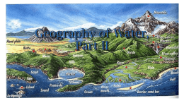 Geography of Water