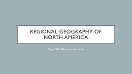 Regional geography powerpoint