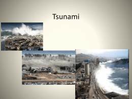 Tsunami - Glen Innes High School