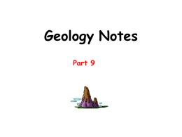Geology Notes Part 9 What is a volcano?