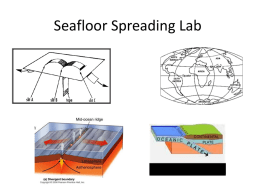 Seafloor Spreading Lab