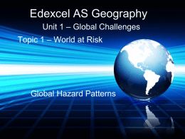 World at risk 4 - SLC Geog A Level Blog